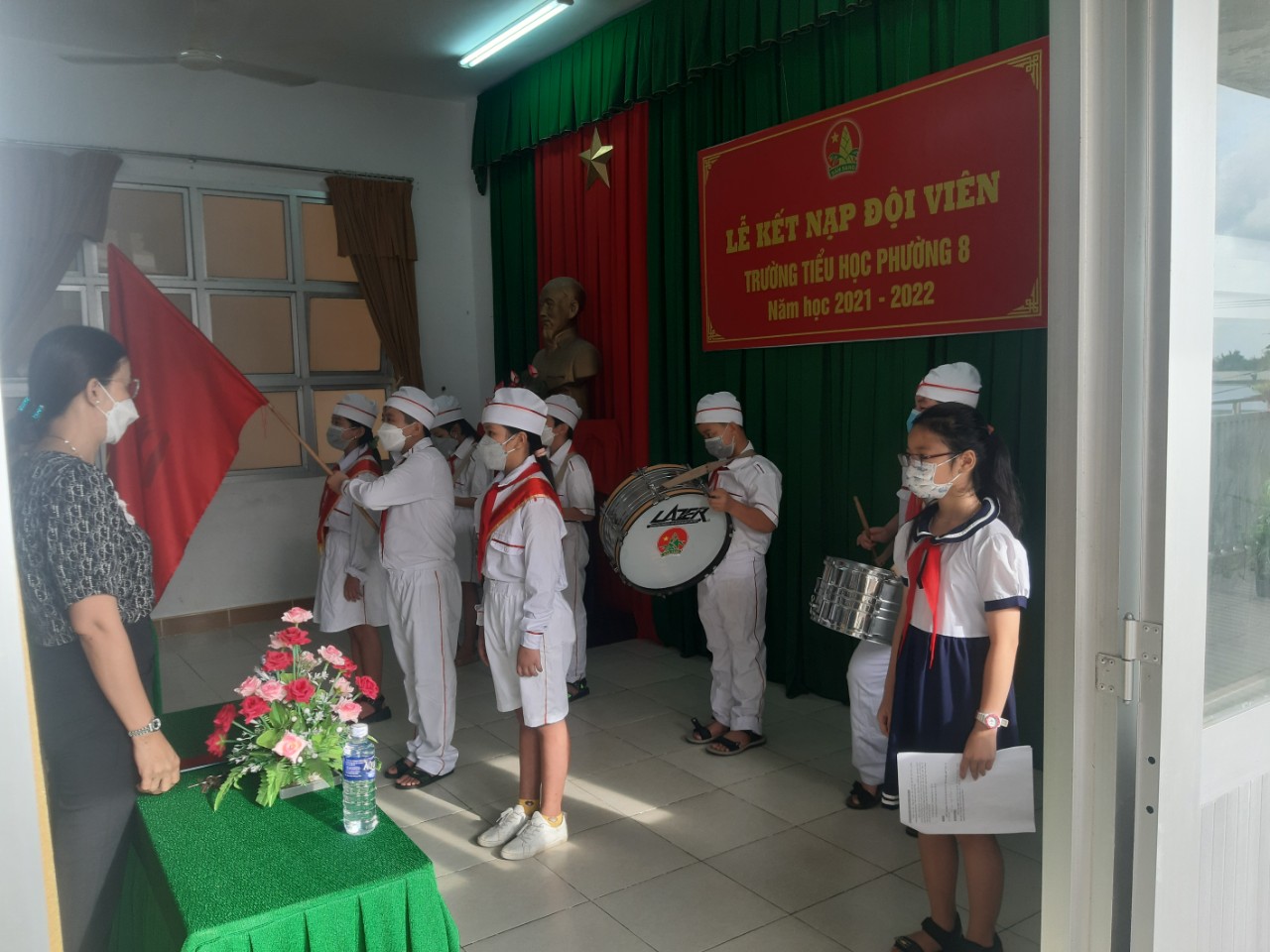 3. Lễ kết nạp đội viên năm học 2021 - 2022